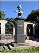 Kamenz. Das Lessing-Denkmal neben dem Lessing-Museum erinnert an den berhmtesten Sohn der Stadt. 24.06.2016