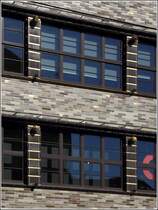 Breslau. Fassadendetail des Kaufhauses  Renoma . Es wurde von 1928 bis 1930 als Warenhaus fr den Wertheim-Konzern errichtet. 23.06.2016