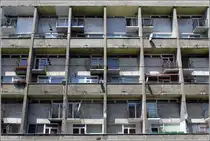 Breslau. Wohngeb�ude in Zentrumsn�he. 23.06.2016