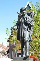 MNSTER, 01.08.2015, der Kiepenkerl, eine Symbolfigur des Mnsterlandes