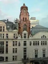 Blick aus dem Hotel Scandic Grand Central  am 19. Juni 2016 gegen 22.00 Uhr in Stockholm.