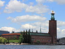 Das Rathaus in Stockholm am 20. Juni 2016.