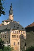 Schlo� Weesenstein, Zustand um 1990