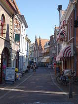 Oudewater, Huser in der Kapellstraat (12.05.2016)