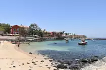 DAKAR (Dpartement de Dakar), 26.03.2016, Strand auf der le de Gore, einer vor Dakar liegenden Insel