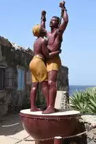 DAKAR (D�partement de Dakar), 26.03.2016, Mahnmal gegen Sklaverei auf der �le de Gor�e