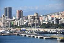 SANTA CRUZ DE TENERIFE (Provincia de Santa Cruz de Tenerife), 29.03.2016, Blick vom Schiff auf die Plaza de Espaa