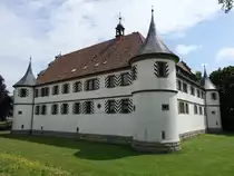 Deutschordenschloss in Kirchhausen, erbaut von 1572 bis 1576, heute Rathaus (24.07.2016)