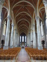 Estaires, Innenraum der St. Vaast Kirche (14.05.2016)