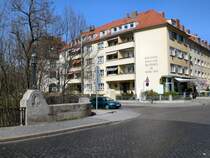 Erfurt, Papiermhlenweg im April 2007