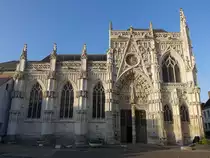 Rue, sp�tgotische Hl. Geist Kapelle, erbaut im 15. Jahrhundert (15.05.2016) 