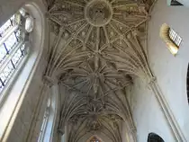 Rue, Gew�lbe in der Hl. Geist Kapelle (15.05.2016)