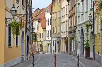 Strai Trg in Ljubljana. Aufnahme: 1. August 2016.