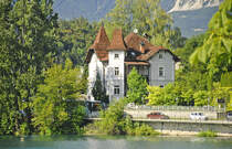 Villa in Bled in Slowenien. Aufnahme: 3. August 2016.