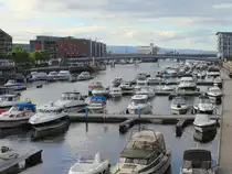 Trondheim am 28. Juni 2016 Hafenpl�tze.