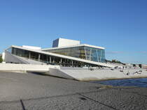 Die Oper von Oslo am 04. Juli 2016.