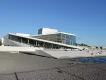 Die Oper von Oslo am 04. Juli 2016.