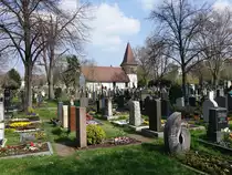 Bad Cannstadt, sp�tgotische Uffkirche, erbaut um 1500 (10.04.2016)