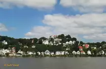 Hamburg am 16.8.2016, Blick auf Blankenese mit dem S�llberg /