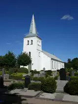 Tomelilla Kyrka, erbaut ab 1908 durch Architekt Alfred Arwidius (11.06.2016)