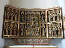 Risinge, Fl�gelaltar in der Ev. Kirche (14.06.2016)