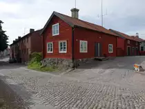 K�ping, Holzh�user in der �stra L�nggatan (15.06.2016)