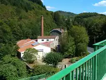 LABASTIDE DE ROUAIROUX im D�partement du Tarn: in der einstigen Textilhochburg hat das D�partement ein Textilmuseum eingerichtet. 11.09.2016