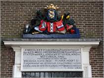 Urk. Tafel ber dem Eingang der Kerkje an de Zee. 04.10.2016