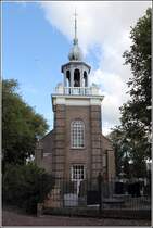 Urk. Die Kerkje an de Zee wurde 1786 auf Urk erbaut. 04.10.2016