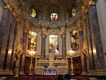 Im Berliner Dom am 06. Oktober 2016, Blick auf den Altar