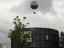 07. Oktober 2016, das asisi Panorama Berlin an der Friedrichstr. Weiterhin ist der Berlin Weltballon, einer der gr��ten Fesselballone der Welt zu sehen. 