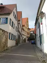 Markgr�ningen, Wimpelinhof, erbaut 1599, heute Museumsr�ume (10.04.2016)