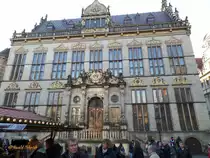 Bremen am 3.12.2015: Geb�ude des Sch�ttings (Handelskammer Bremen) /