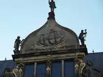 Bremen am 3.12.2015: Schiffsgiebel des Sch�ttings (Handelskammer Bremen)