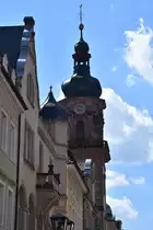 HEIDELBERG, 13.08.2016, Turm der Providenzkirche in der Hauptstra�e