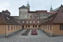 OSLO (Fylke Oslo), 06.09.2016, Eingang zur Festung Akershus