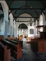 Oude Tonge, Innenraum der Ref. Kirche (24.08.2016)