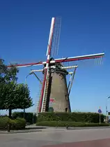 Nieuwe Tonge, Windmhle de Oranjeboom von 1768 (24.08.2016) 