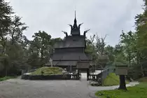 BERGEN (Fylke Vestland, bis 31.12.2019 Fylke Hordaland), 10.09.2016, Stabkirche Fantoft