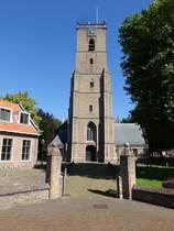 Middelharnis, sptgotische Ref. Kirche, erbaut im 15. Jahrhundert (24.08.2016)