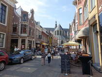 Alkmaar, Huser in der Langestraat (26.08.2016)