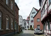 Bad M�nstereifel - Unnaustra�e mit den Hotels  Zur Post  und  Erftschl�sschen  - 27.07.2016