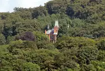 Hirschburg, historische Landvilla, versteckt im Siebengebirge zwischen K�nigswinter und dem Drachenfels - 05.08.2016