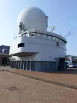 Br�cke der Fregatte De Ruyter im Marinemuseum Den Helder (27.08.2016)