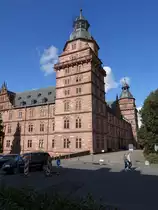 Aschaffenburg, Schloss Johannisburg, erbaut von 1605 bis 1614 durch Baumeister Georg Ridinger (02.10.2016)