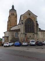 Arbois, St. Just Kirche, erbaut im 13. Jahrhundert (17.09.2016)