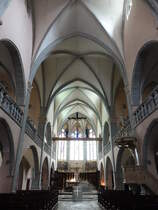 Orgelet, Innenraum der Notre Dame Kirche (17.09.2016)