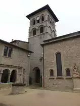 Saint-Donat-sur-l´Herbasse, Stiftskirche aus dem 11. Jahrhundert, Chor 15. Jahrhundert (18.09.2016)