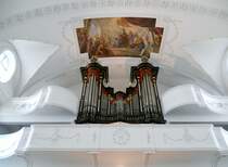 Gersau, Orgelempore der Pfarrkirche St-Marzellus - 03.11.2015