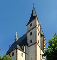 Die Nikolaikirche von Geithain.
Aufgenommen im Juli 2016.